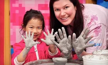 $25 for an Art Workshop for Two Children at 4Cats St. Albert (Up to $60 Value) - Primary Image