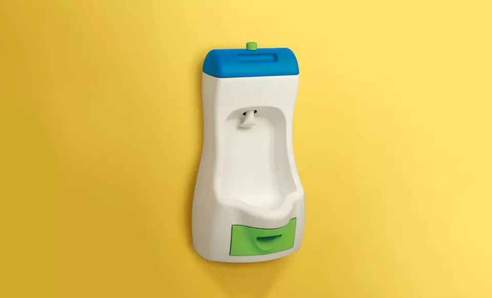 Peter Potty Flushable Toddler Urinal - Second Medium