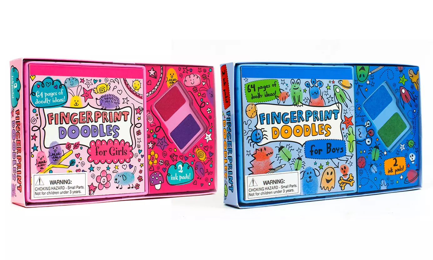 Fingerprint Doodle Kit for Boys or Girls - Primary Image