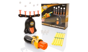 Tevo Hover Shot Floating Ball Target and Soft Dart Gun Set