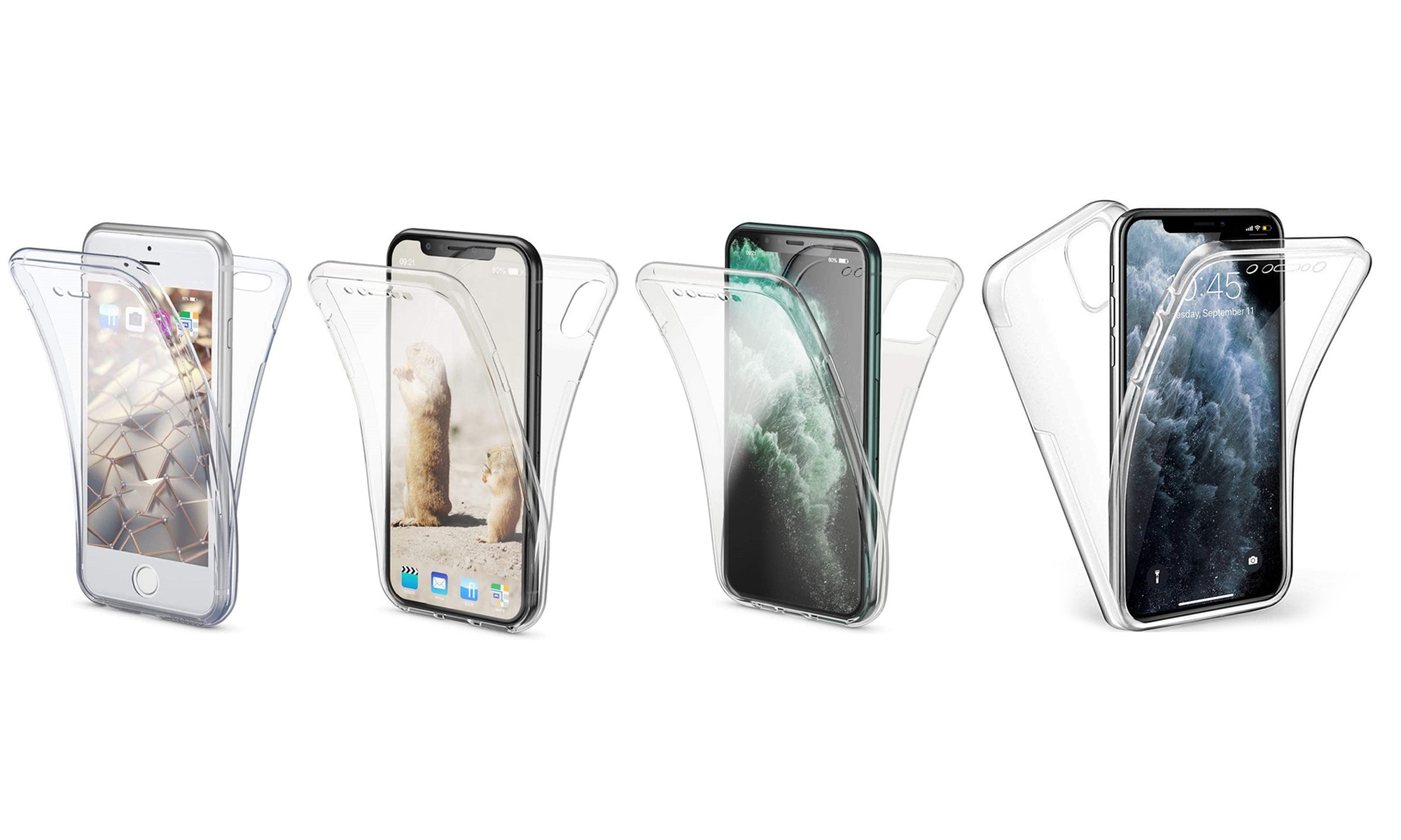 Transparente Handyhülle für iPhone