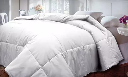 Cotton Down-Alternative Comforter (Up to 69% Off). Multiple Sizes and Colors Available. Free Shipping and Free Returns. - Primary Image