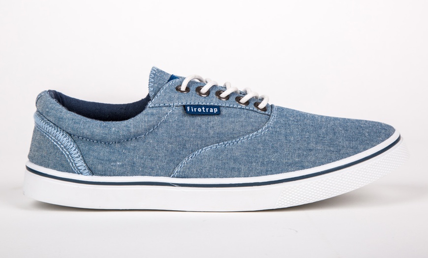 Image 2: Firetrap Men's Canvas Shoes