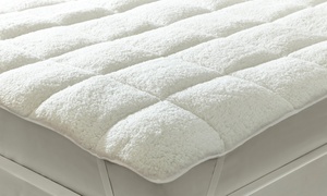 Sherpa Fleece Mattress Topper