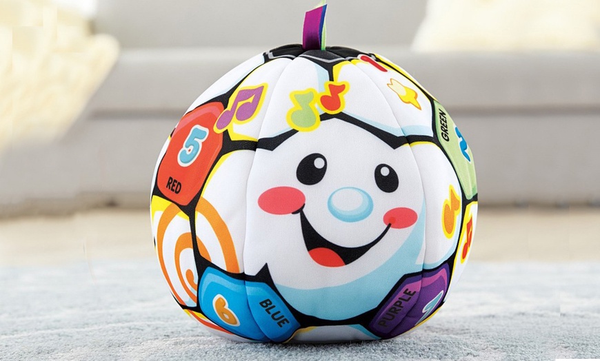 Image 2: Fisher-Price Singing Soccer Ball