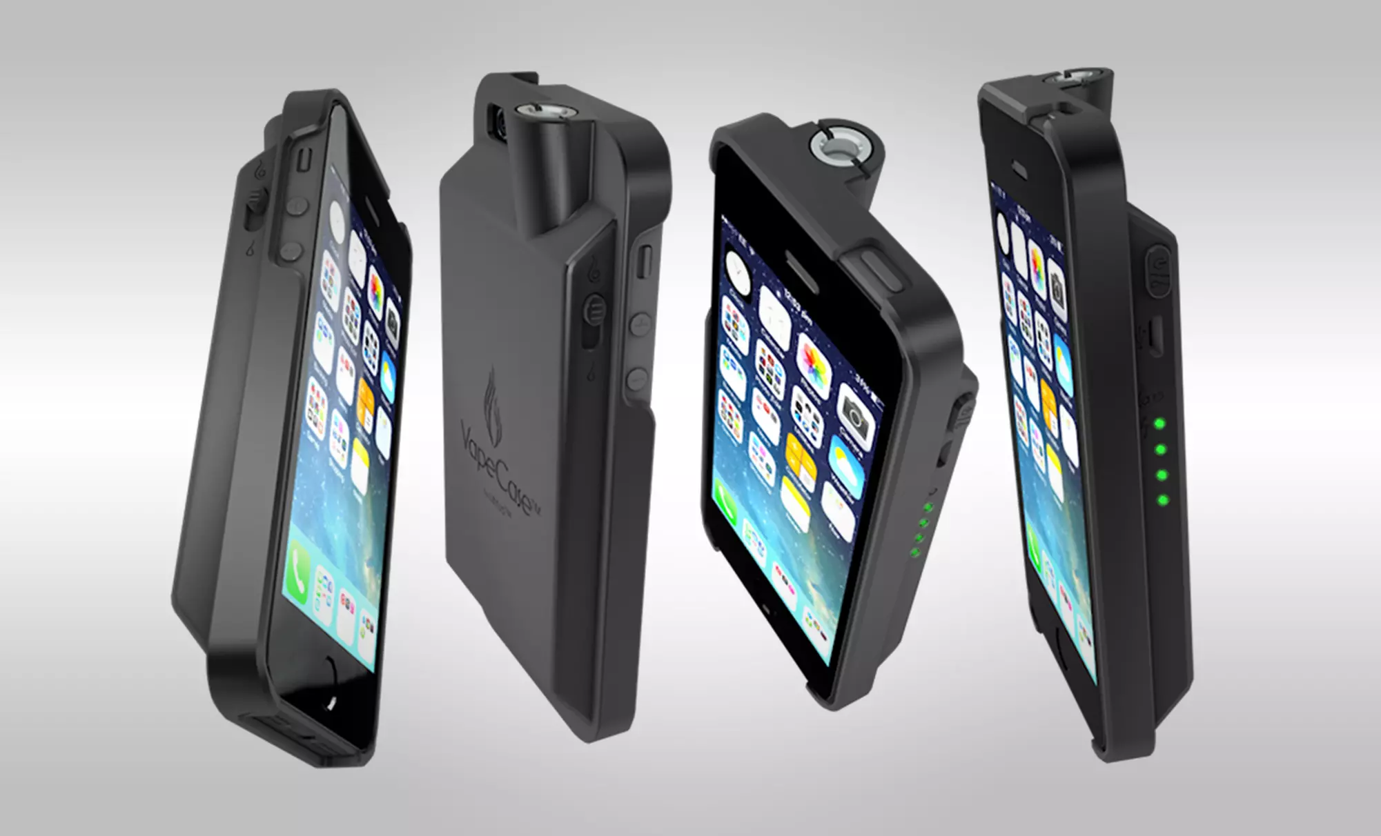 Lotus Vaporizer Case Bundle for iPhone 5 or 5s with Oil Cartridge and Oil - Second Medium