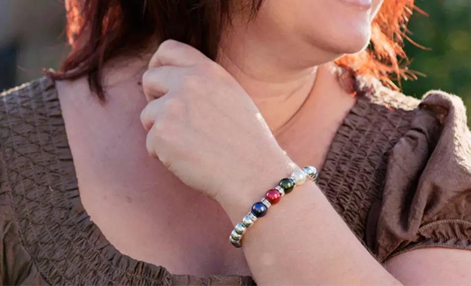 52% Off a Swarovski Mother's Pearl Bracelet from Pearls by Laurel - Second Medium
