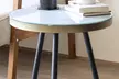 Marble-Effect Side Table - Image 2