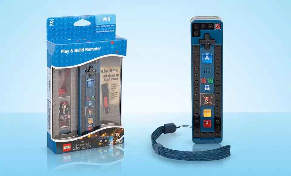 Lego Pirates of the Caribbean Wii Remote. - Primary Image