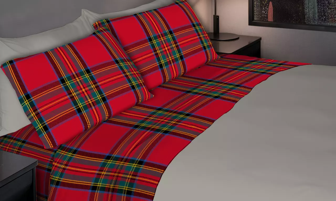 Completo lenzuola in morbida flanella, Anti-Pilling