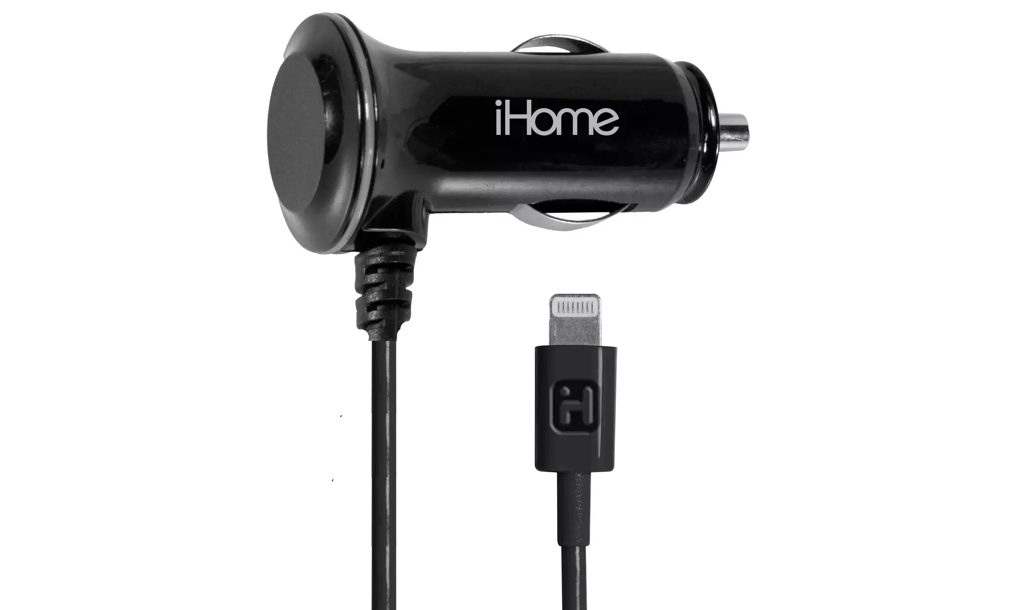 iHome 2.4-Amp Lightning Cable Car Charger - Primary Image