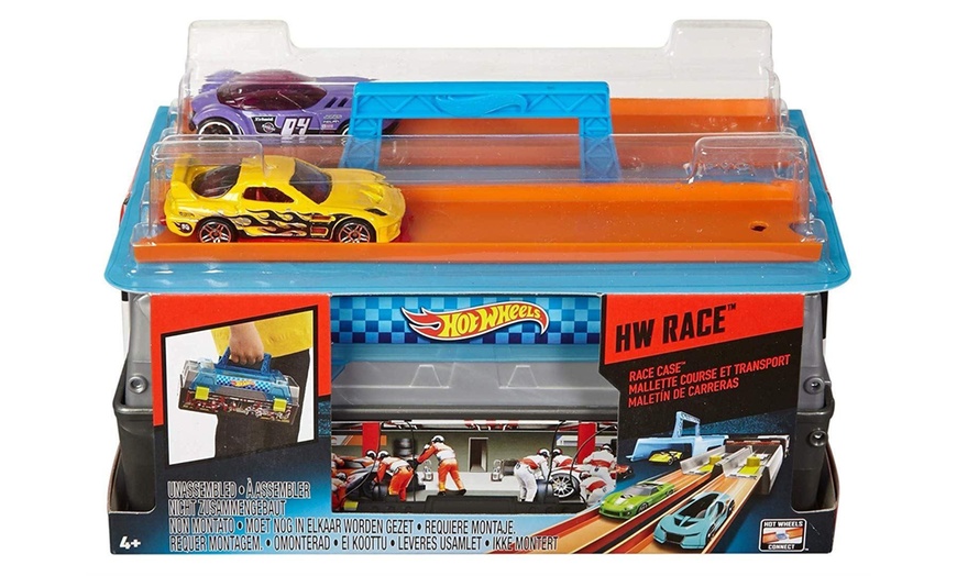 Image 1: Mattel Hot Wheels Race Case