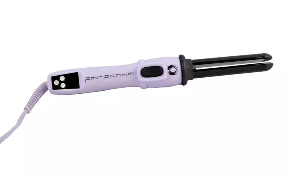 $25.99 for an EZCurler Spinning Ceramic Curling Wand in Pink or Violet ($89 List Price) - Second Medium