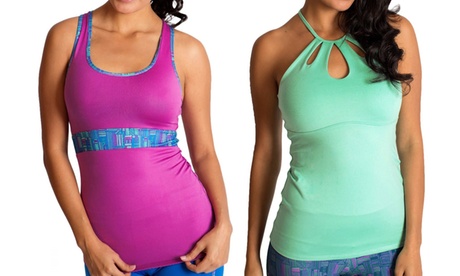 Canotta sportiva da donna disponibile in 2 modelli, 3 taglie e 3 colori