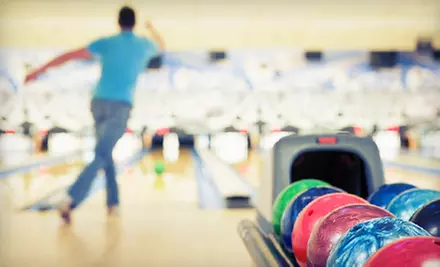 Two Hours of Bowling with Pizza for Two or Five at Harvest Lanes (Up to 71% Off) - Primary Image
