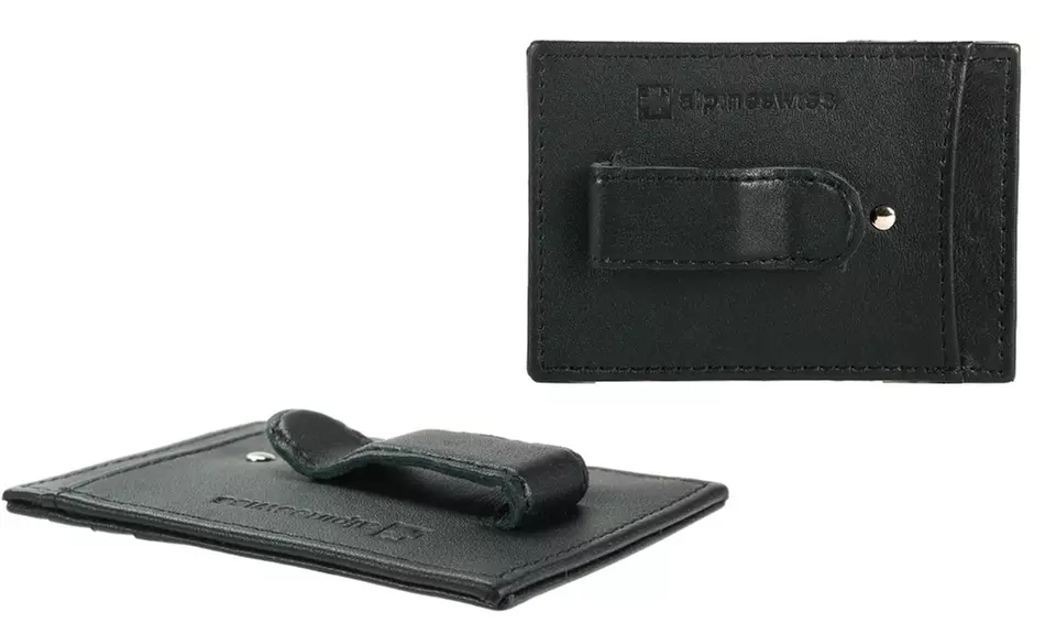 Alpine Swiss Men's Leather Wallets and Money Clips - Primary Image