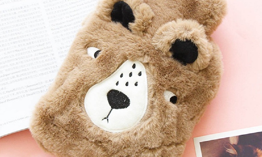 Image 4: Plush Hot Water Bottle