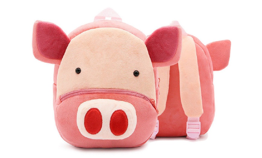 Image 20: Kids' Cartoon Animal Backpack