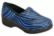 Rasolli Women's Zebra Print Clogs - Second Medium