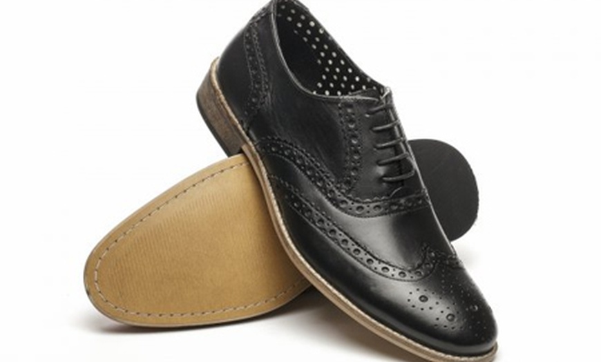 Image 3: Men’s Leather Brogues