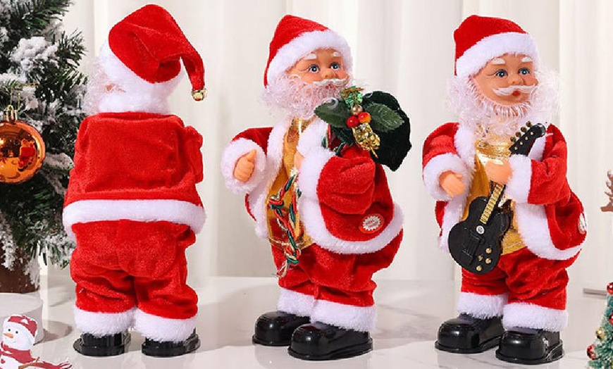 Image 9: Electric Dancing Santa Doll