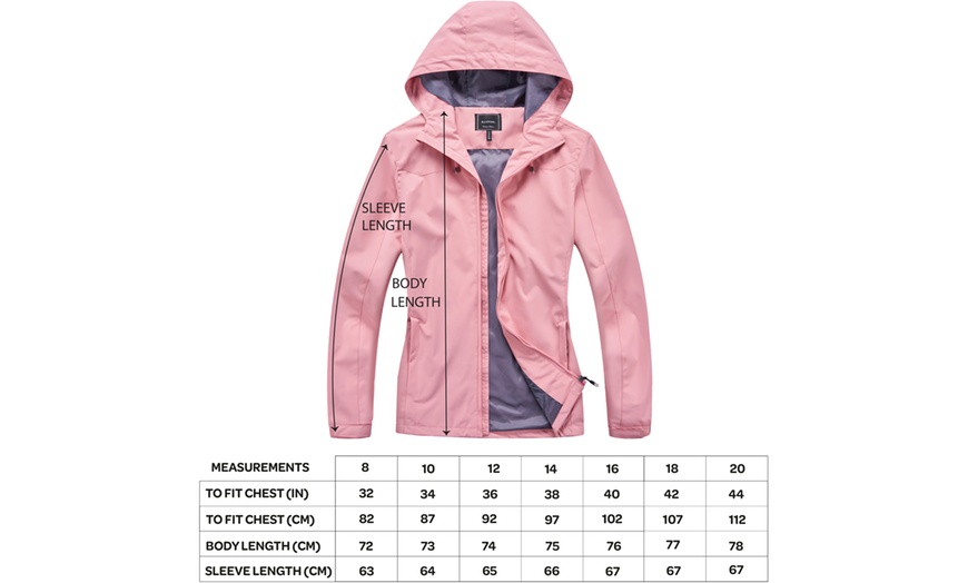 Image 2: Veste coupe-vent imperméable