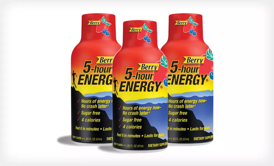 $23 for a 12-Pack of Berry 5-hour Energy ($35.94 Total Value). Free Shipping. - Primary Image