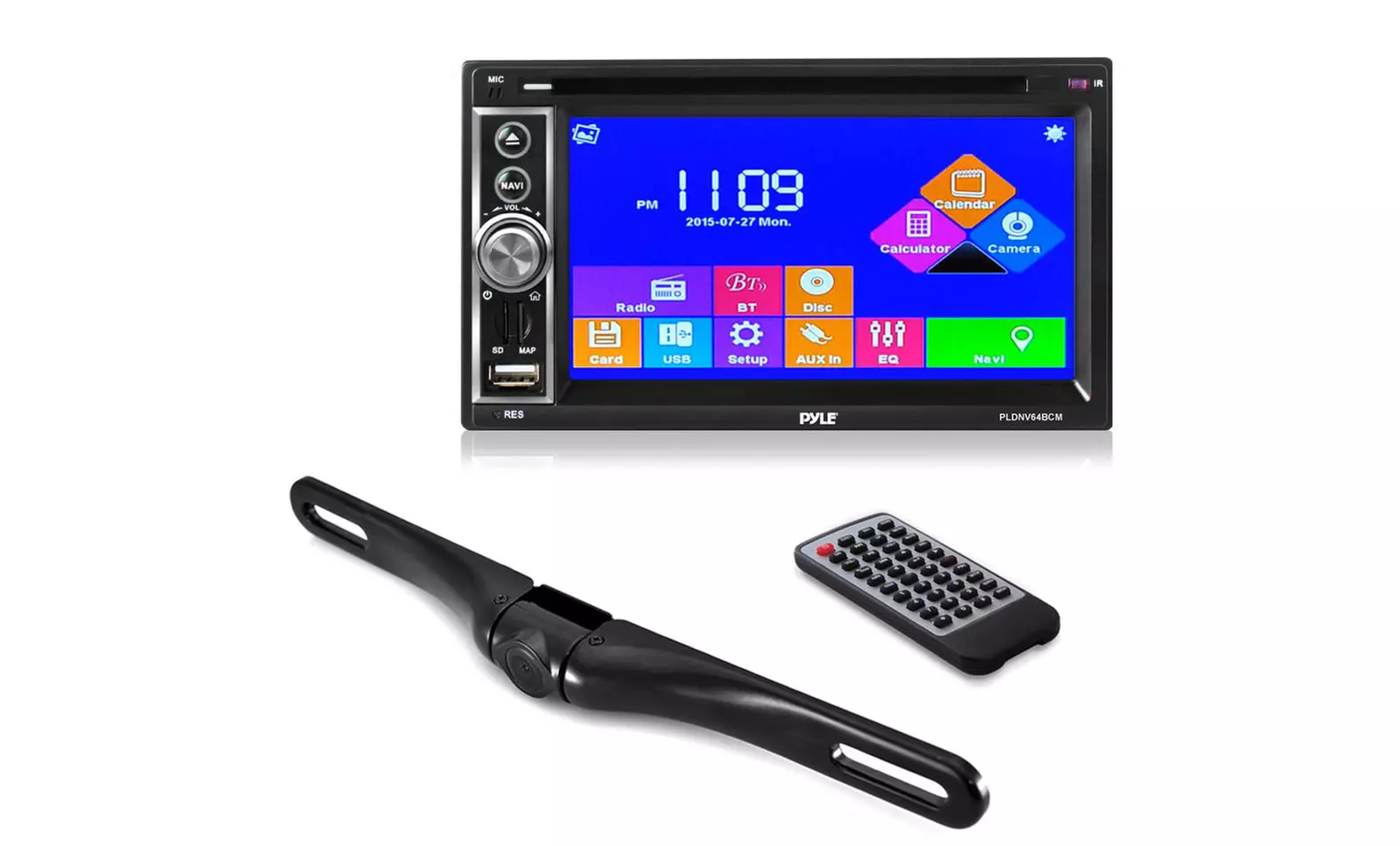 Android Stereo Receiver & Dual Camera System - Primary Image