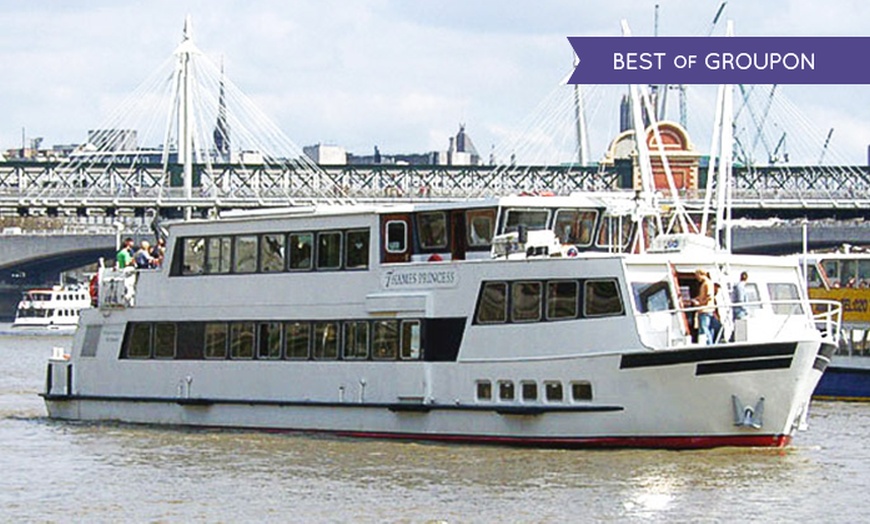 Image 1: Thames Cruise and BBQ