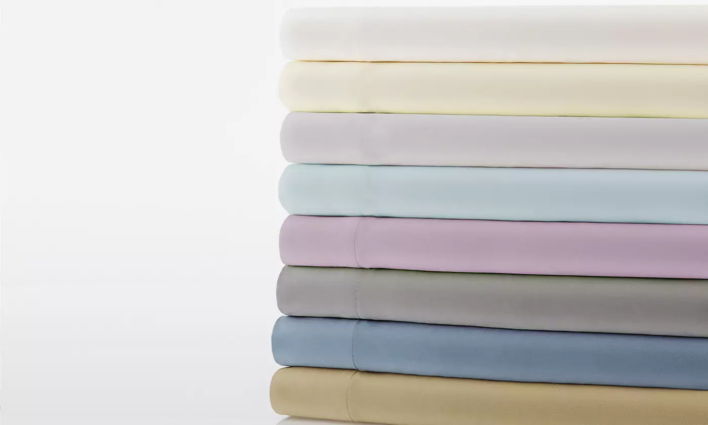 400TC 100% Cotton Wrinkle-Free Sheet Set - Primary Image