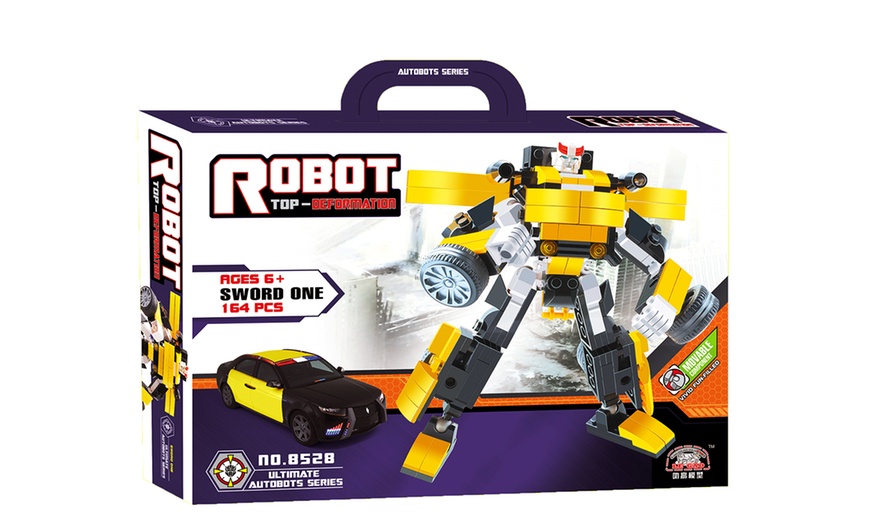 Image 13: Robots Building Blocks Set