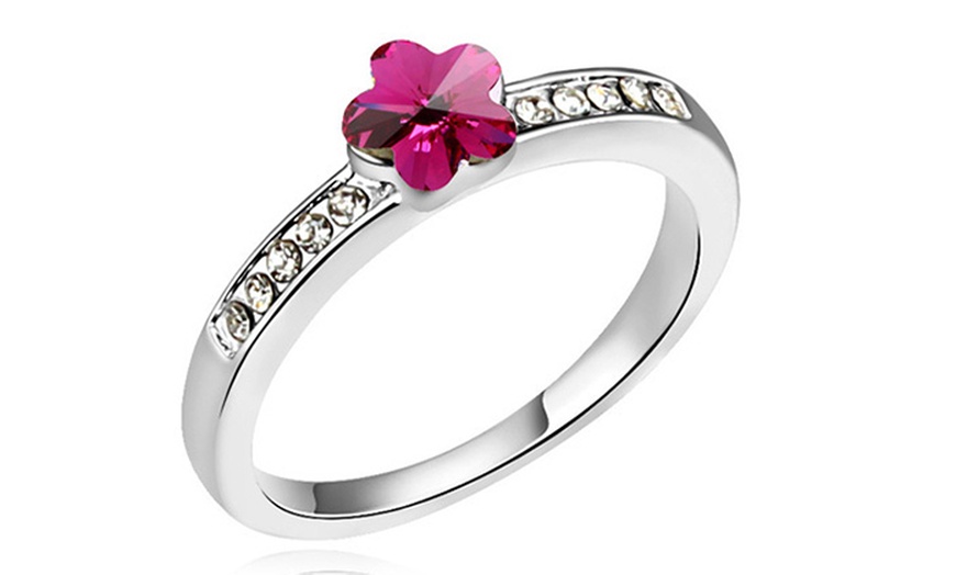 Image 3: SWAROVSKI Flower Ring