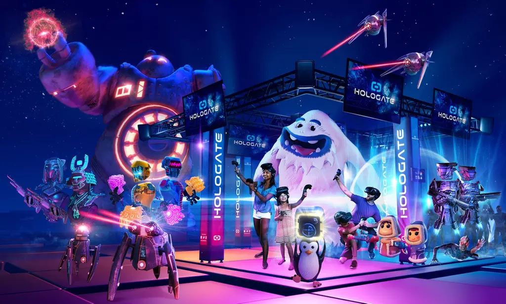 1 or 2 VR Games or Family Pack (4 Players) 1 Game Experience