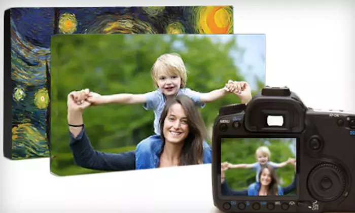 20"x13", 24"x16", or 30"x20" Gallery-Wrapped Canvas from ArtsyCanvas (Up to 68% Off) - Primary Image