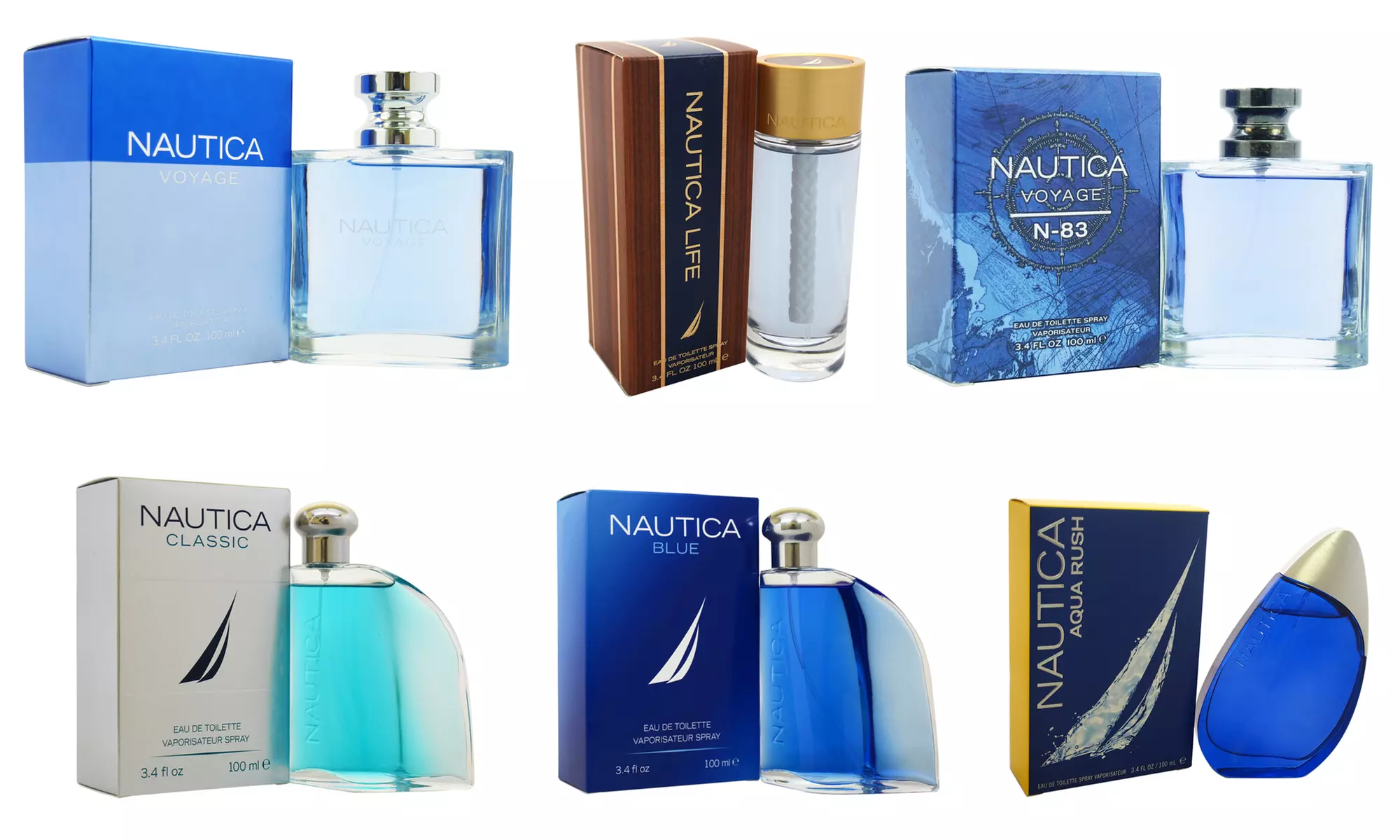 Nautica Men's Fragrances. Multiple Options Available. - Primary Image