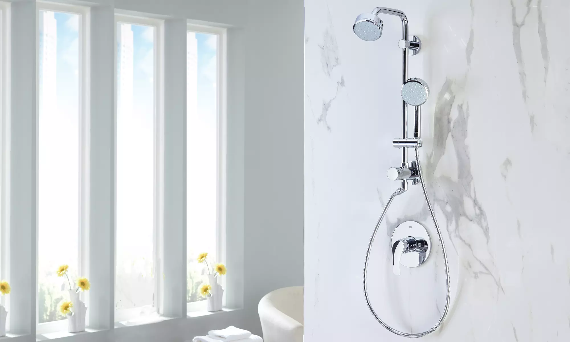 Grohe Retro-Fit 100 Shower System - Primary Image