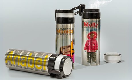 Custom Photo Thermal Travel Mug from Printerpix