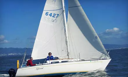 $196 for a Two-Day, 12-Hour Basic Keelboat Sailing I Class from San Francisco Sailing School (Up to $490 Value) - Primary Image