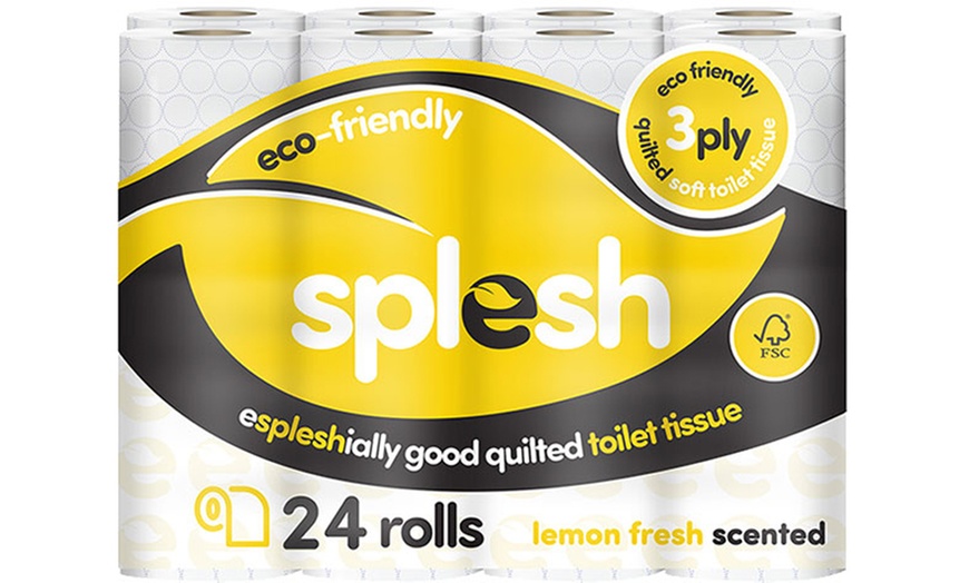 Image 4: Splesh Toilet Roll Mega Bundle, Soft and Quilted Eco-Friendly Scents