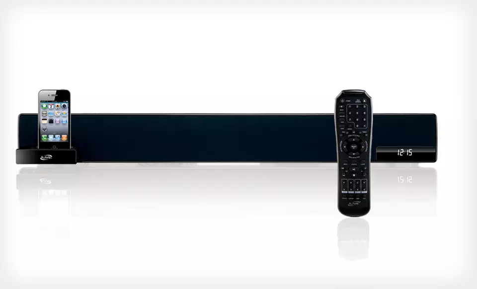 $79.99 for an iLive 32" Sound Bar and Dock for iPod and iPhone ($119.99 List Price). Free Shipping and Free Returns. - Second Medium