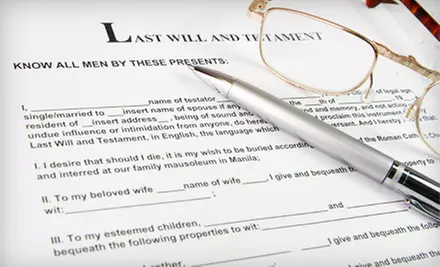 $26 for a Create-Your-Own Custom Will Package from Dynamic Legal Forms ($64.41 Value) - Primary Image