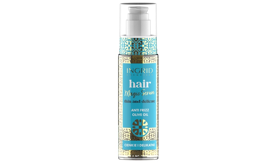 Image 4: Serum For Frizz-Free, Shiny Hair with Olive or Linseed Oil Infused