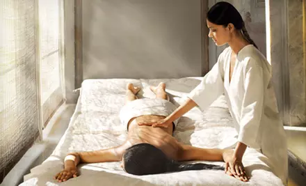 $89 for a Spa Package with Massage, Facial, and Eye Treatment at William Edge Aveda SalonSpa ($205 Value) - Primary Image