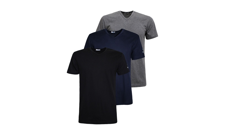 Image 9: Set di 3 canotte o t-shirt uomo Legea 100% cotone