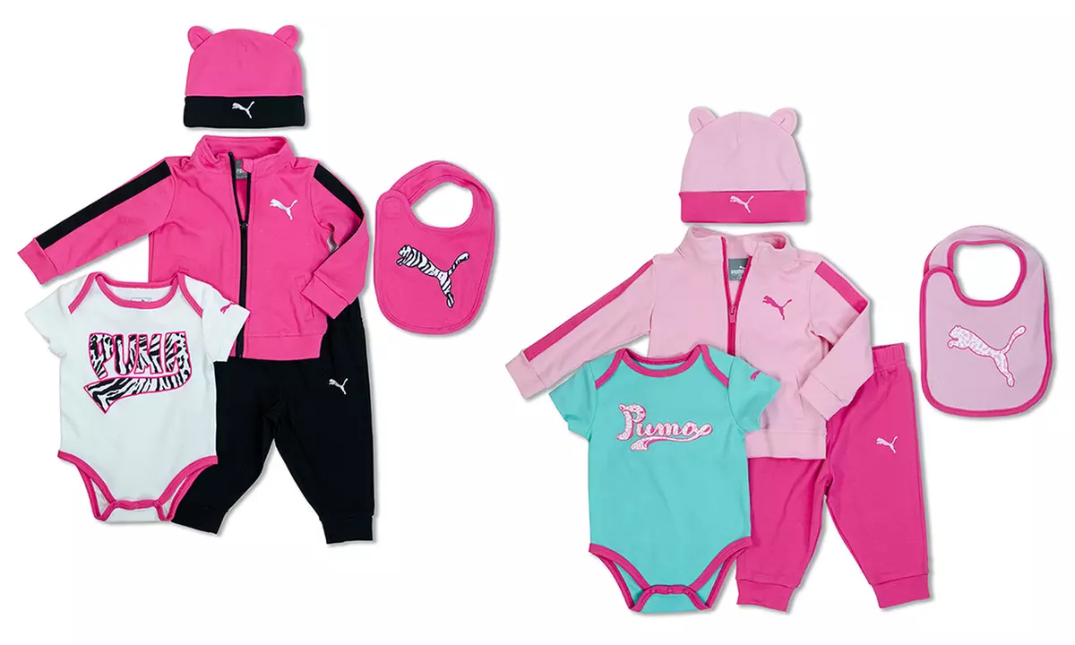 Puma Baby Girls' Track Suit Set (5-Piece) - Primary Image