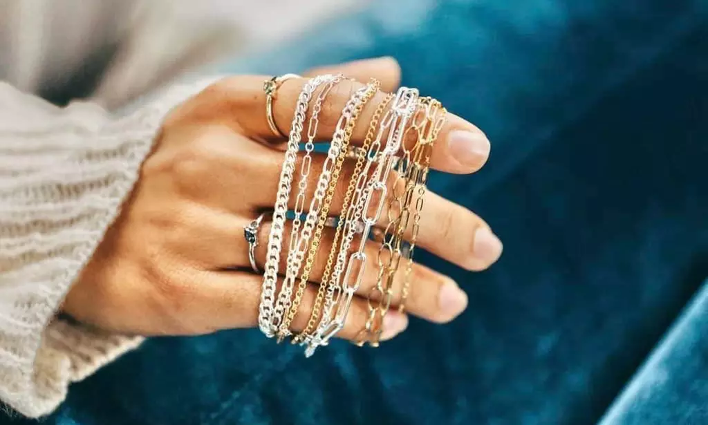50% Off Permanent Jewelry – Bracelet, Anklet, Necklace or Waist Chain at Smile Bar (Up to 50% Off) - Primary Image