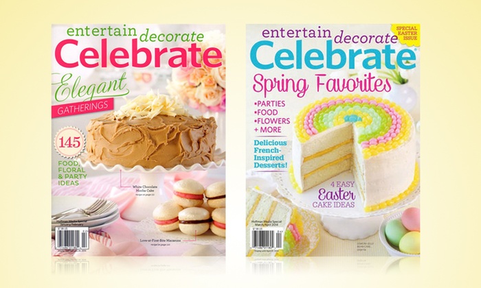 Celebrate Magazine Subscription Groupon Goods