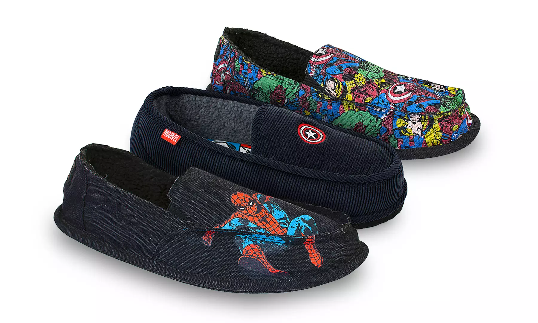 Marvel Superhero Men's Indoor-Outdoor Slippers - Primary Image