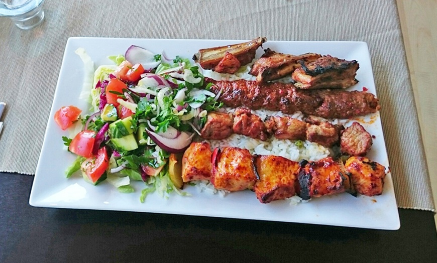 Image 1: Turkish Mixed Grill For Two