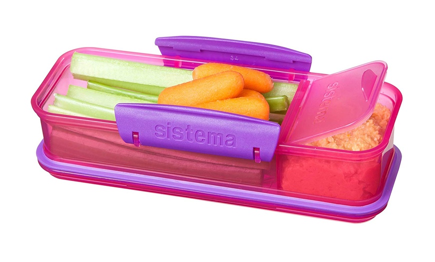 Image 6: Sistema Snack Pack Lunch Box Set